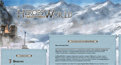 Desktop Screenshot of heroesworld.ru